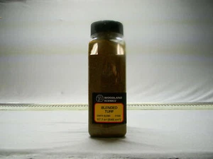 WOODLAND SCENICS EARTH BLENDED TURF SHAKER train landscape grass WDS1350 NEW - Picture 1 of 4