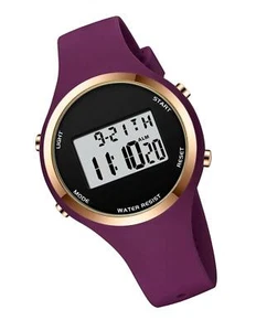 Relojes Deportivos Exterior Reloj Despertador 5Bar Impermeable LED Reloj Digital - Imagen 1 de 6