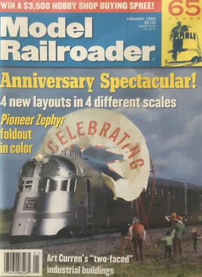 Model Railroader Magazine January 1999 - Factory Sealed Anniversary Spectacular - Image 1 of 4