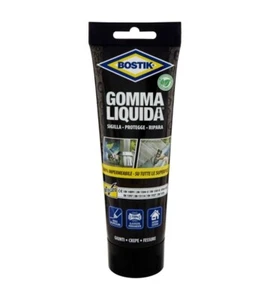 Bostik Gomma Liquida 250 gr. Sigillare Proteggere e Riparare 100% Impermeabile - Foto 1 di 5