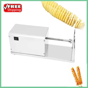 Affettatrice commerciale a spirale per patate/tagliere patatine fritte elettrico acciaio inox - Foto 1 di 7