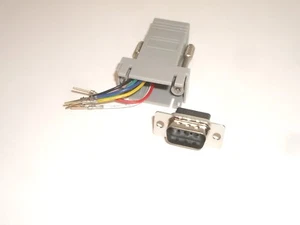 ADAPTADOR DE 6 ESTADOS PHILMORE T9P6 DB9 ENCHUFE MACHO A RJ11 SE ADAPTA A RIGBLASTER Y KANTRONICS - Imagen 1 de 2