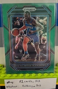 Shai Gilgeous-Alexander - 2022-23 Panini Prizm #64 - Green Wave Prizm - Bild 1 von 3