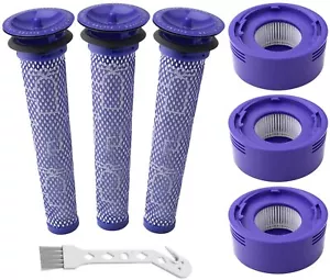 New 6 Pack Vacuum Filter Replacement Kit Dyson V7 V8Animal-V8Absolute Cordless - Picture 1 of 8