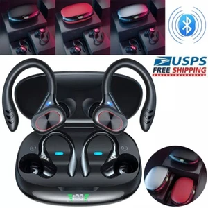 Bluetooth Headphones Wireless Earphones Ear Hook For Samsung Z Fold6 5 4 S24 A16 - Picture 1 of 16