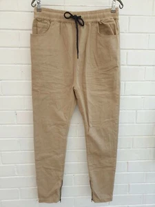 Sampson & Taylor Cuffed Jogger Denim Jeans Pants Size L Mens W32.5 JE338 - Picture 1 of 10