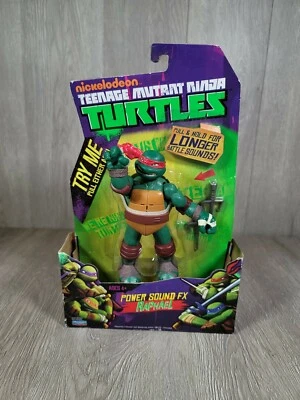 Nickelodeon TMNT 2013 Power Sound FX Raphael  Foto 1 de 2