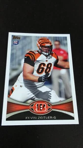 FREE SHIPPING-Kevin Zeiter Rookie-2012 Topps Football-no.193-Bengals - Picture 1 of 3
