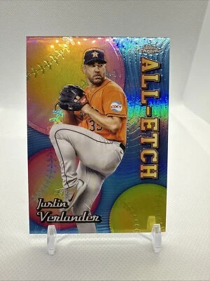 2024 Topps Chrome - All-Etch #CAE-12 Justin Verlander - Image 1 of 2