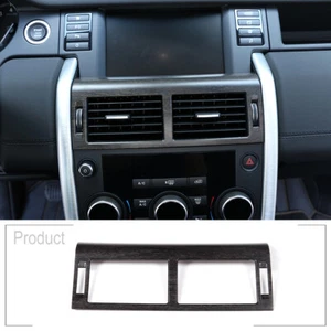 Wood Grain Center Console Air Vent Outlet Trim For Discovery Sport 2015-19 - Picture 1 of 11