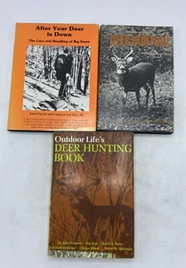 Deer Hunting Books Lot Of 3 - Vintage - Picture 1 of 14