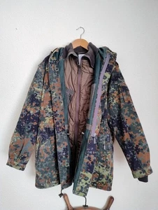 Bundeswehr Flecktarn Parka mit Unterziehjacke Größe 15 - Bild 1 von 4