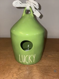 Rae Dunn Lucky St Patrick’s Day Birdhouse - Picture 1 of 1