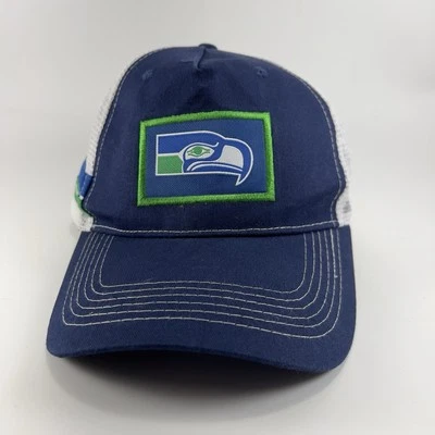 Seattle Seahawks Mesh Trucker Hat SnapBack Season Ticket Holder Gift Since 2006 - Image 1 of 4