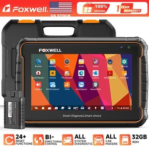 FOXWELL Bidirectional Full Systems OBD2 Scanner Bluetooth Car Diagnostic Tool US - Imagen 1 de 16