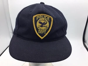 SALEM VA VIRGINIA POLICE DEPARTMENT OFFICER PATCH HAT Retired YA Wool Blend K2 - Picture 1 of 6