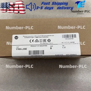 1769-L35E SER B CompactLogix 1.5 MB ENet Controller 1769L35E Factory US Free Tax - Picture 1 of 4