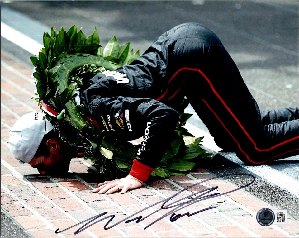 FOTO FIRMADA POR WILL POWER 8X10 BECKETT BAS CERTIFICADO DE AUTENTICIDAD INDY 500 GANADOR 4 Foto 1 de 1