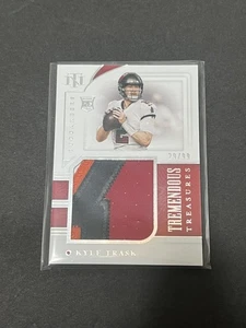 2021 National Treasures Kyle Trask Tremendous Jumbo Patch Rc #TTR-KT 29/99 - Bild 1 von 3
