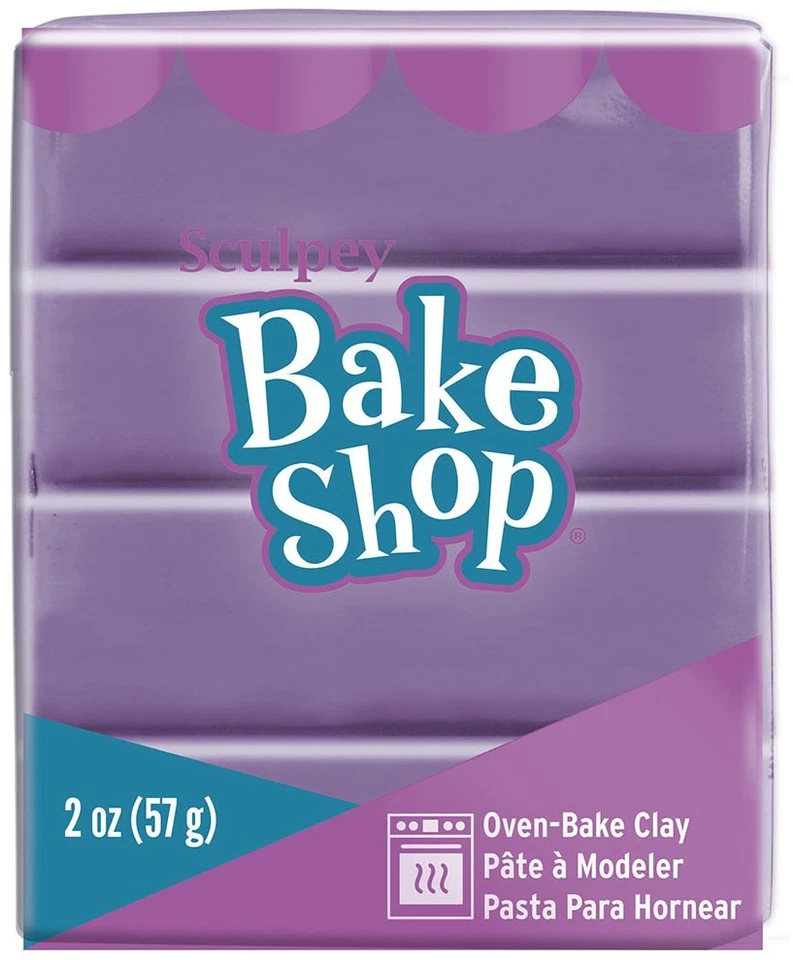 Sculpey Bake Shop глина для выпечки в духовке 2 унц фиолетовая - Изображение 1 из 1