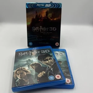 Harry Potter 3D: Deathly Hallows Part 1 & 2 (Blu-ray 3D 4-Disc Set) - Picture 1 of 2