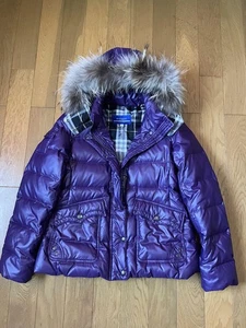 Burberry Blue Label Daunenmantel Steppjacke Größe 40 Farbe Lila aus Japan - Bild 1 von 24