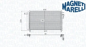 ENGINE CONDENSER AC 350203961000 MAGNETI MARELLI I - Picture 1 of 3