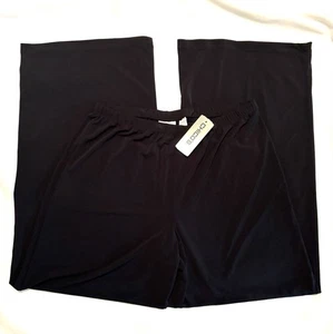 NWT Chico’s Knit Bliss Wide Leg Pants Sz 2 - Picture 1 of 5