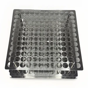 EG&G Park 377A Cella di Coulometria 13mm Rack Misura 1 - 144 Tubo Rack di Ricambio - Foto 1 di 5