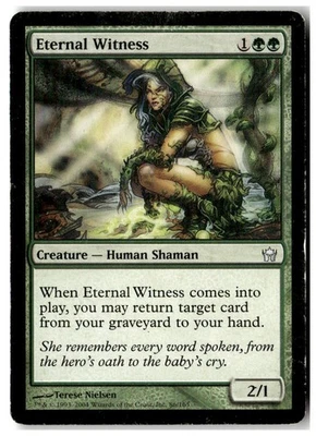 MTG Eternal Witness - Fifth Dawn Heavily Played English - Image 1 of 2