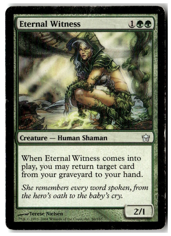 MTG Eternal Witness - Fifth Dawn Heavily Played English - Image 1 of 2