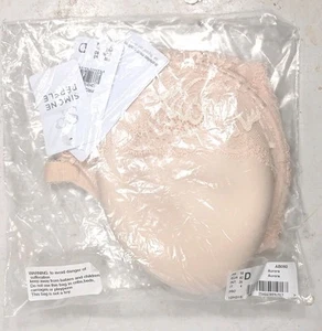 Sujetador Simone Perele, talla: 36D, beige nuevo con etiquetas sellado en paquete original. - Imagen 1 de 4