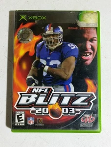 NFL Blitz 2003 Microsoft Xbox Complete w/ Manual Not Tested Used - Picture 1 of 4