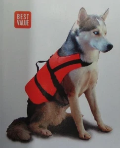 Chaleco salvavidas para mascotas ayuda y arnés de flotabilidad perro/gato yate navegación - nuevo - Imagen 1 de 3