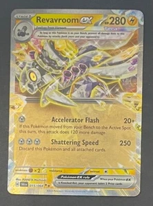 Pokémon Card Revavroom EX 015/064 Shrouded Fable - Near Mint - Picture 1 of 2