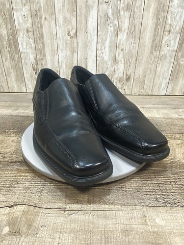 Scarpe eleganti uomo Ecco mocassini in pelle nera taglia EU 45 US 11