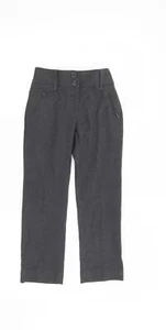 Marks & Spencer Boys Grey Polyester Blend Cropped Trousers Size 5-6 Years - Picture 1 of 12
