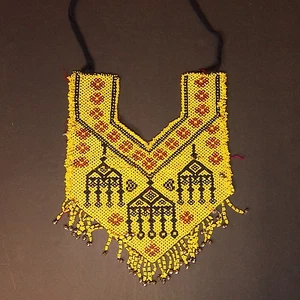 COLLAR Tribal Danza del Vientre ATS Cuentas Kuchi Afghani 809p2 - Imagen 1 de 4
