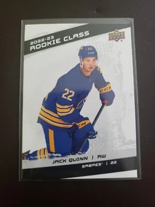 2022-23 Jack Quinn Rookie Class Upper Deck Series 2 Hockey Buffalo Sabres - Picture 1 of 2