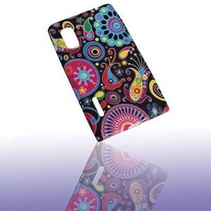 Design No.3 Silikon TPU Cover Handy Case Hülle Schutz für LG E610 Optimus L5 - Picture 1 of 10