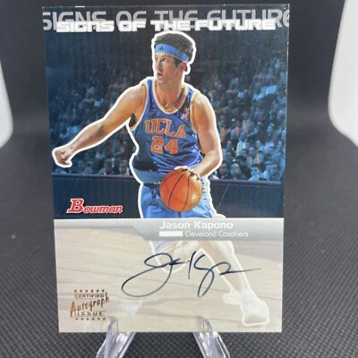 2003-04 Bowman Signs of the Future Jason Kapono #SFA-JK Rookie Auto RC - Image 1 of 2