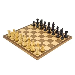 Juego de ajedrez clásico ebonizado caballero francés - Imagen 1 de 8