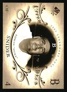 Edwin "Duke" Snider 2005 Upper Deck SP Legendary Cuts #20 BASEBALL Card - Picture 1 of 2