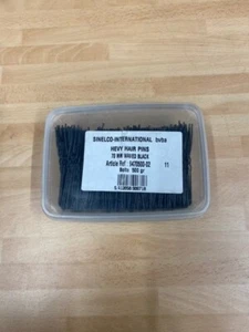Sibel Heavy Hair Pins 70mm Waved Black Pack of 500 - Picture 1 of 1