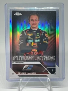2023 Topps Chrome Formula 1 - F2 Drivers #80 Dennis Hauger Refractor - Picture 1 of 2