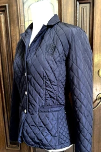 Massimo Dutti Damen Steppjacke Navy Blau Größe EU M US M - Bild 1 von 10