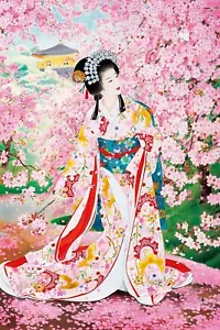 2016 Piece Jigsaw Puzzle Haruyo Sakurahime 50x75cm 23-326 - Picture 1 of 3