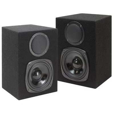 Dynavox 2-Way Speakers, Monitors, Speakers, Trapeze System, Pair, 40 Watts RMS - Image 1 of 4