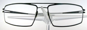 MARGOTTE Eyewear Jaw Eyeglasses Glasses Frames Gray Metal Men Retailer NEW - Picture 1 of 3