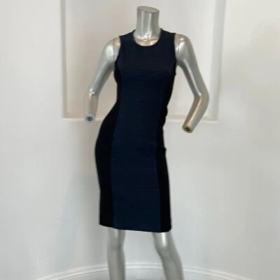 Versus Versace Body-con Sleeveless Color- block Dress  Size IT 24/38 Vintage - Image 1 of 4